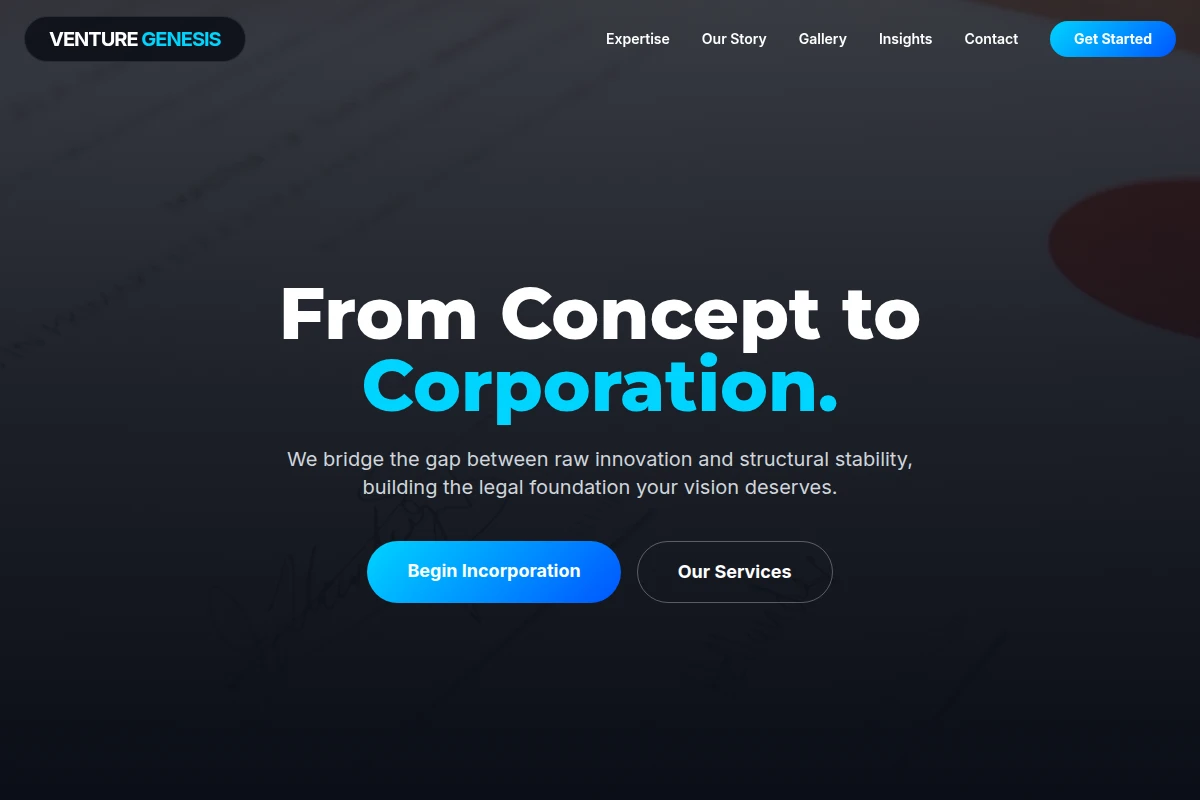 Disrupt Business Incorporation