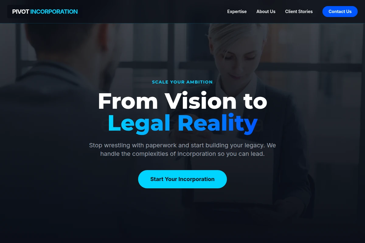 Pivot Business Incorporation