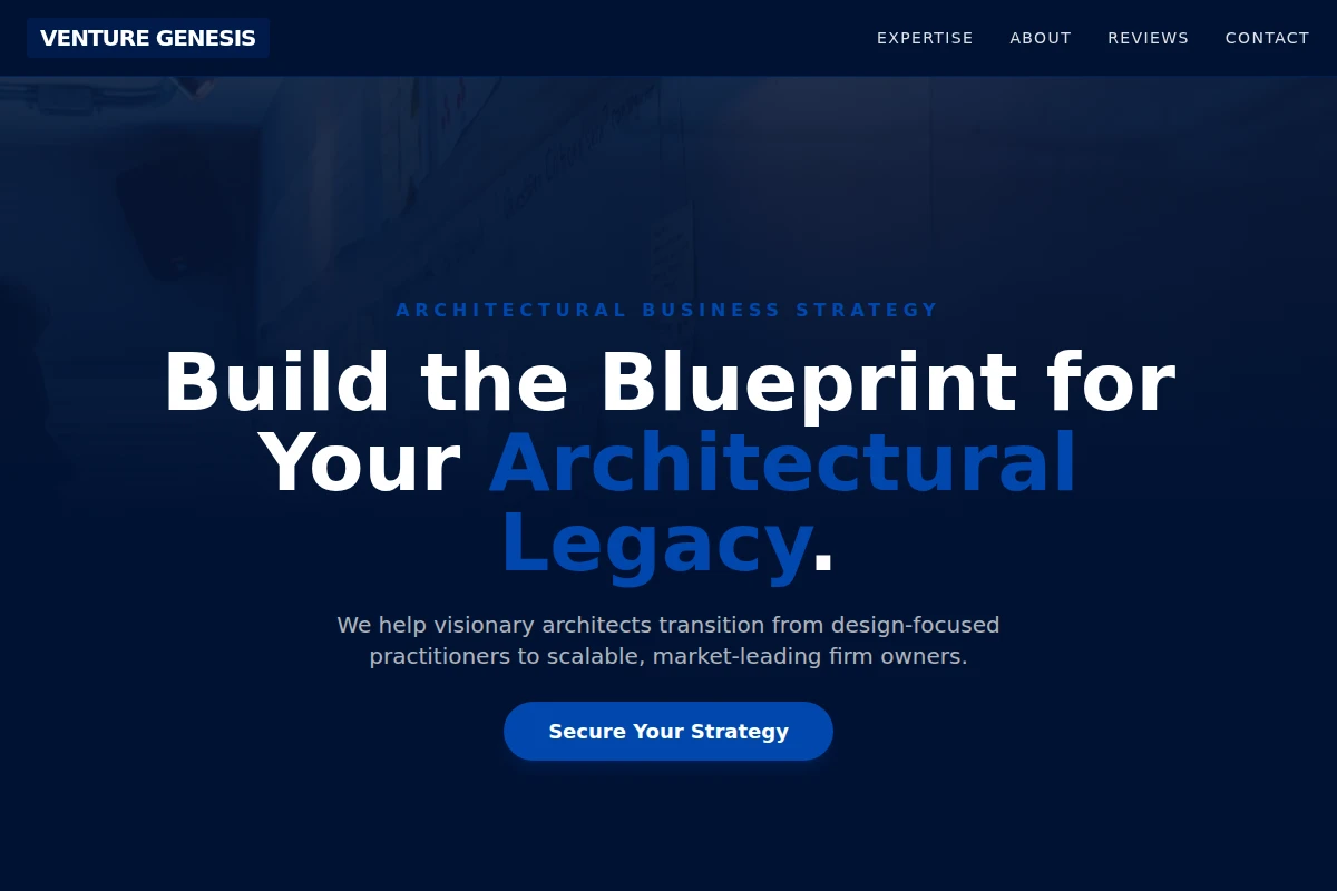 Architect Business Plan