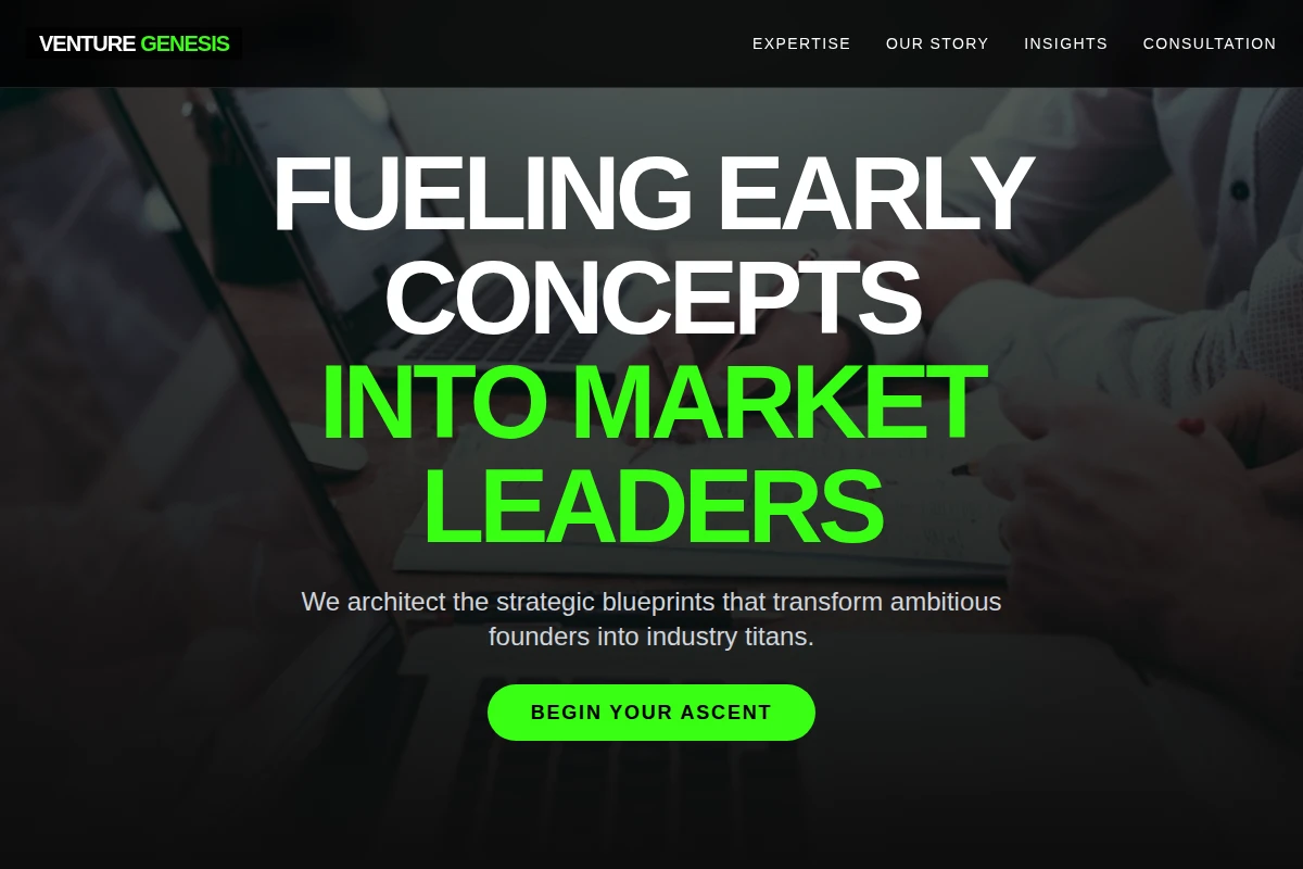 Disruptor Business Plan